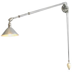 First Edition Triplex Telescopic Counter Weight Wall Lamp