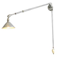 First Edition Triplex Telescopic Counter Weight Wall Lamp