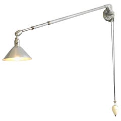 First Edition Triplex Telescopic Counter Weight Wall Lamp