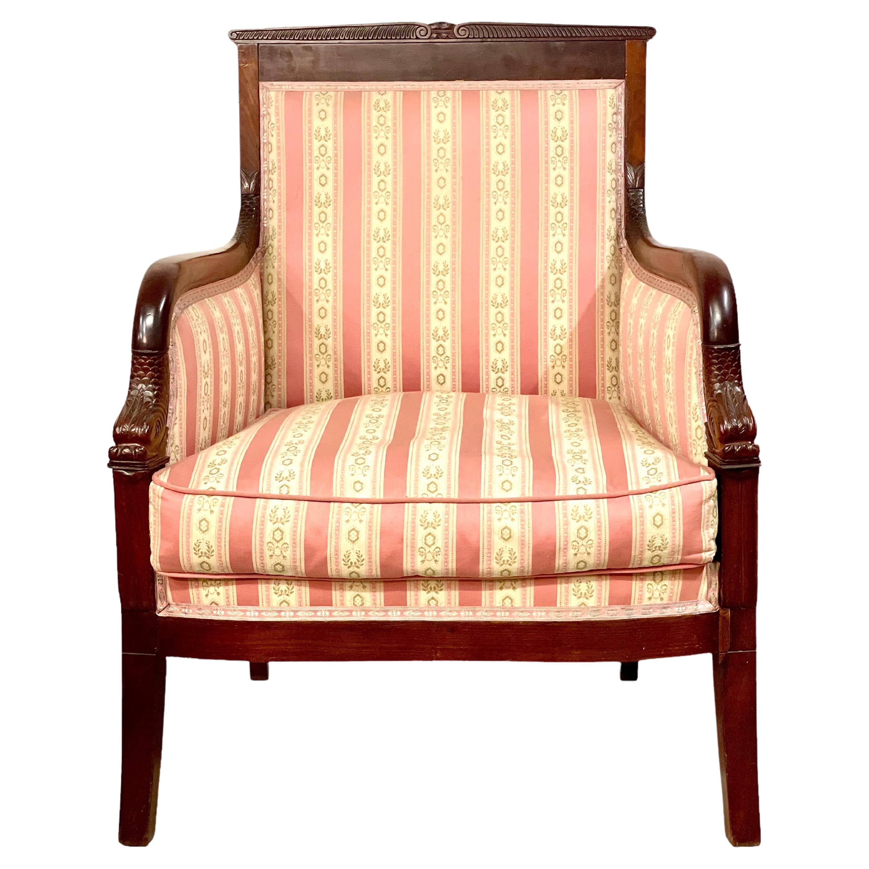 1810s Bergere Armchair  For Sale