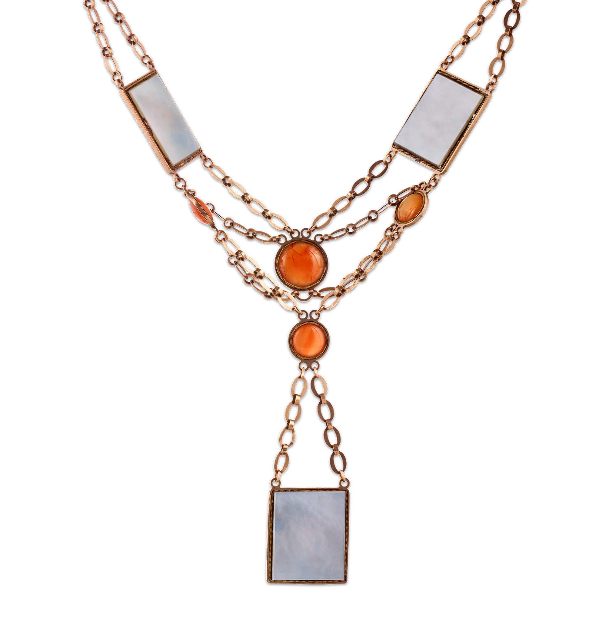 Cabochon Collana con ritratto napoleonico del Primo Impero in vendita