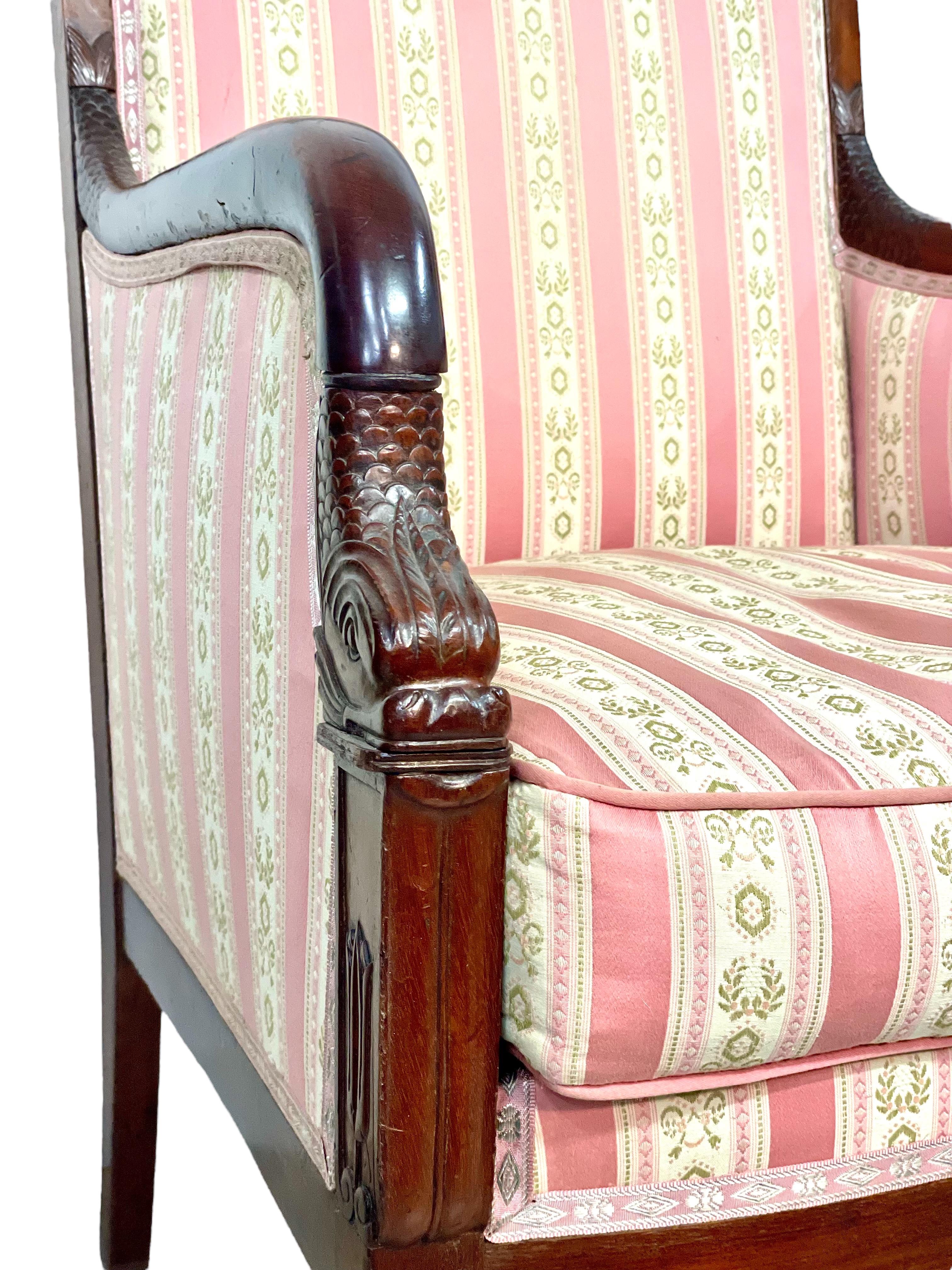 1810s Bergere Armchair  For Sale 1