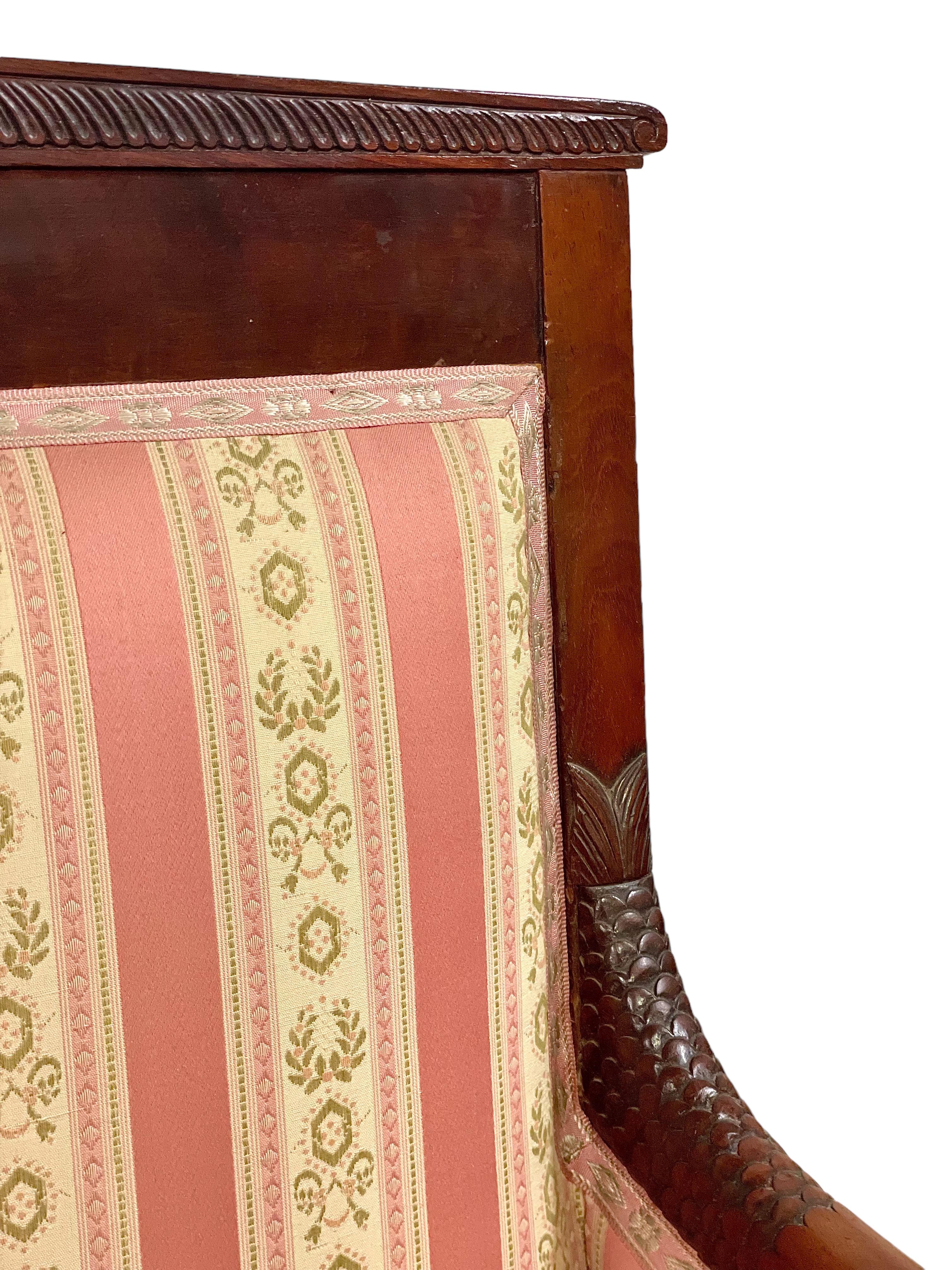 1810s Bergere Armchair  For Sale 2