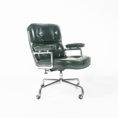 First Gen Eames Time Life Lobby Chair in British Racing Green