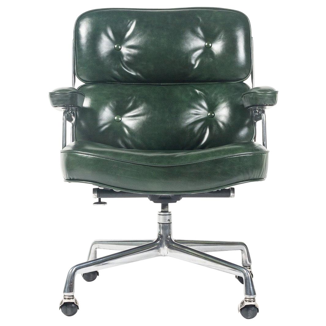 First Gen Eames Time Life Lobby Chair in British Racing Green