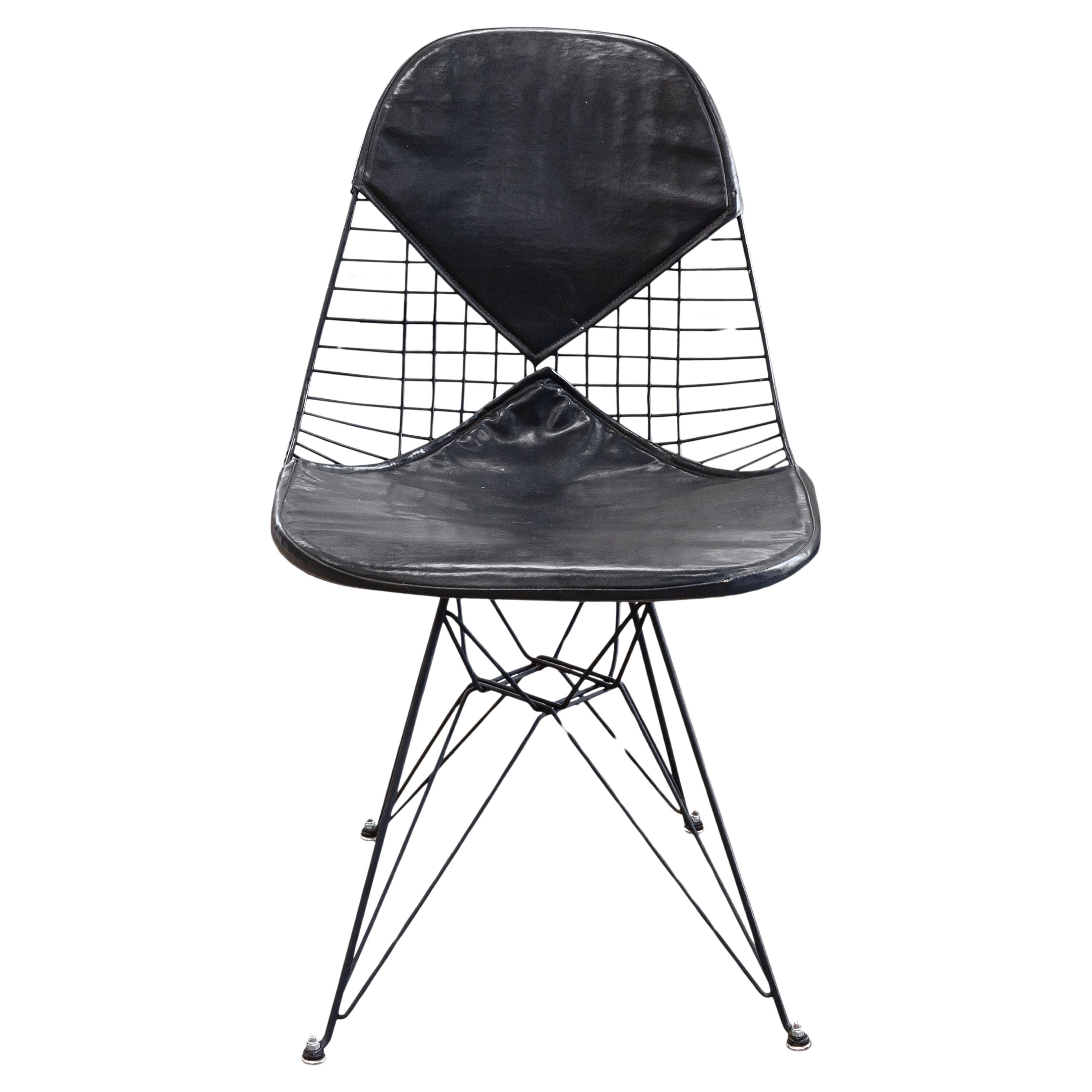 First Generation Eames Herman Miller DKR-2 Bikini Wire Eiffel Tower Chair MCM