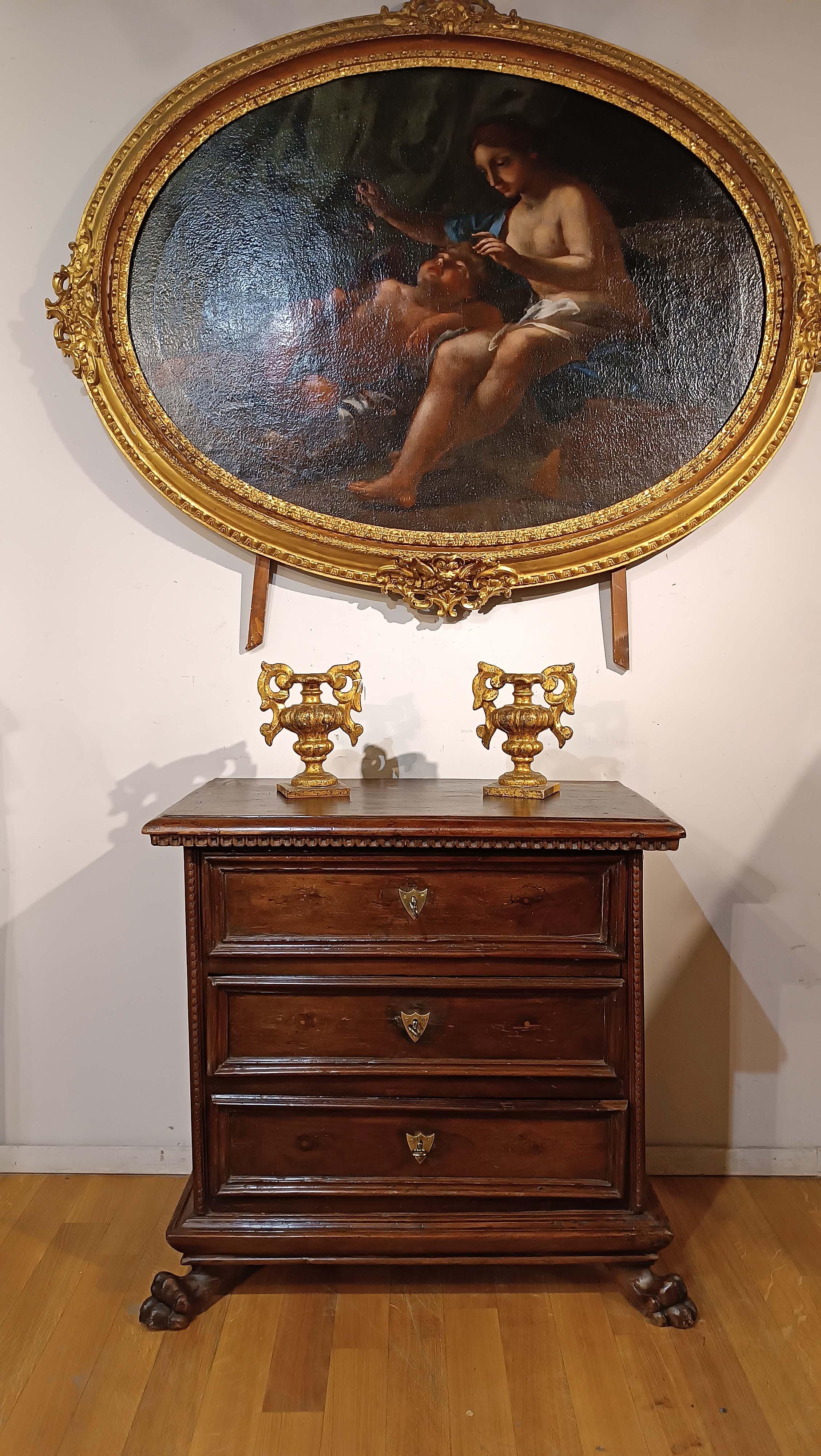 FIRST HALF 17th CENTURY WALNUT CHEST OF DRAWERS For Sale 3