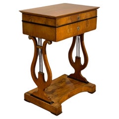 FIRST HALF OF THE 19th CENTURY CARLO X WORK TABLE 