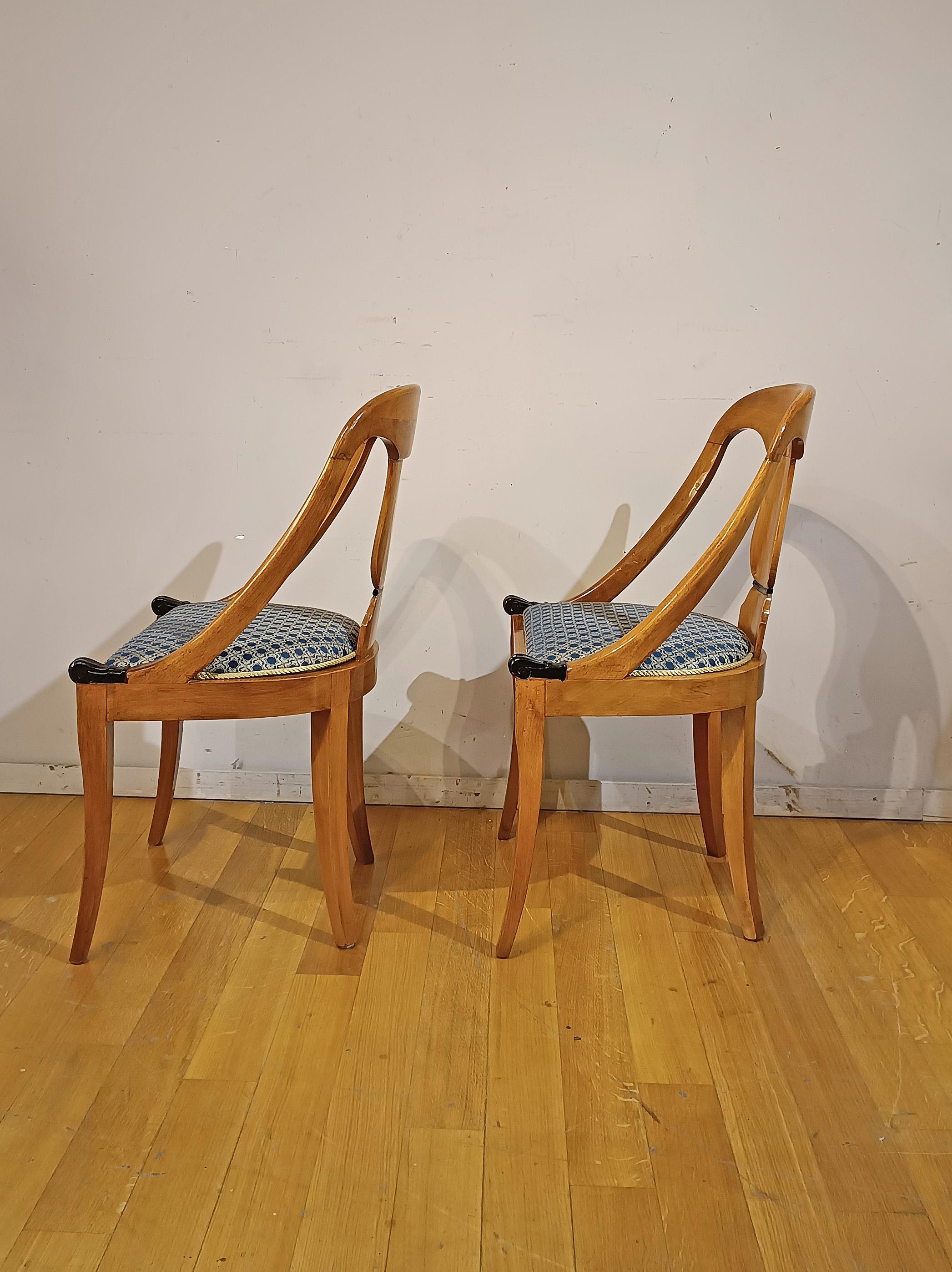 Charles X FIRST HALF OF THE 19th CENTURY CHARLES X SMALL ARMCHAIRS IN WALNUT For Sale