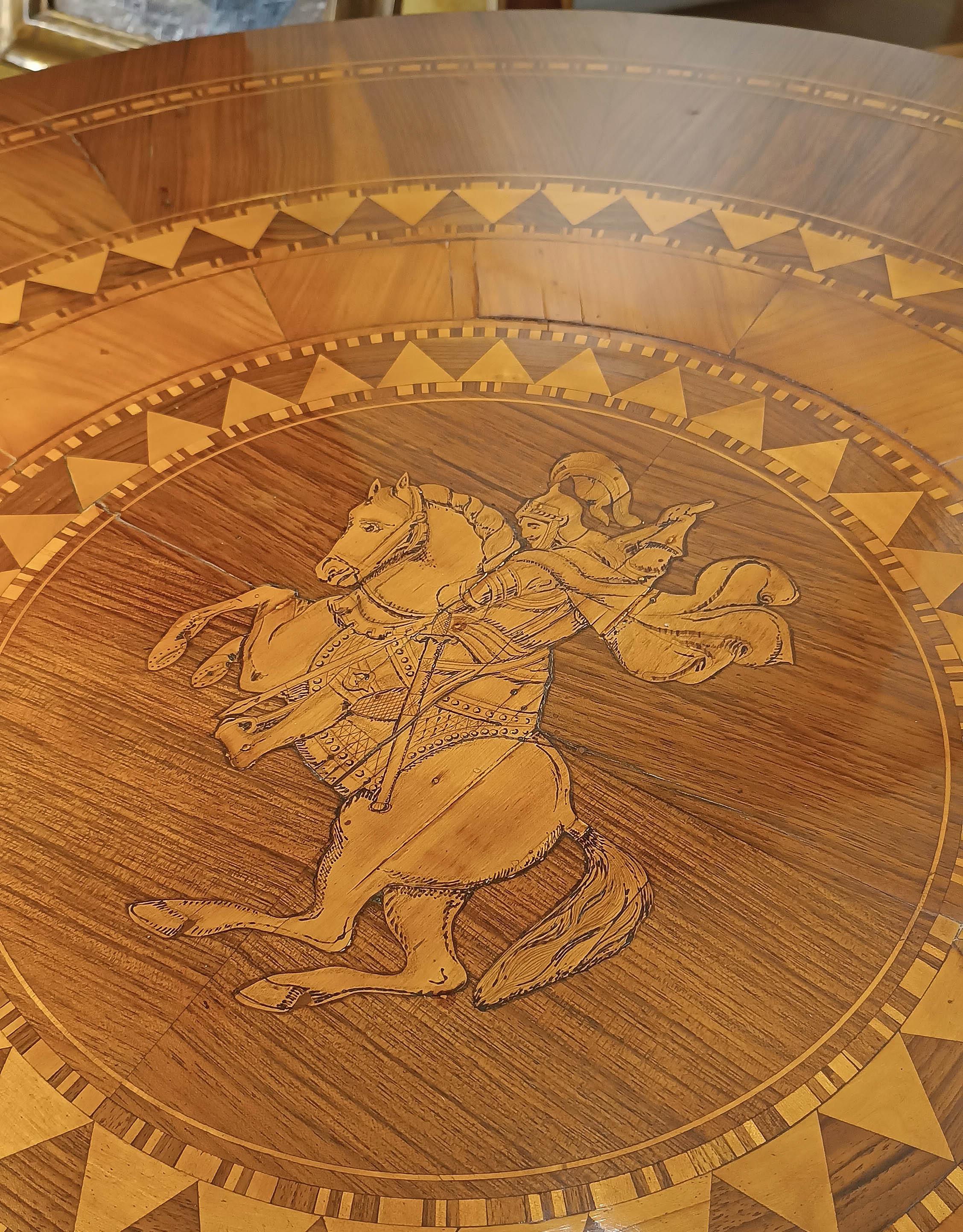 PRIMERA MITAD DEL SIGLO XIX MESA ROLO ENLAIDADA en venta 4