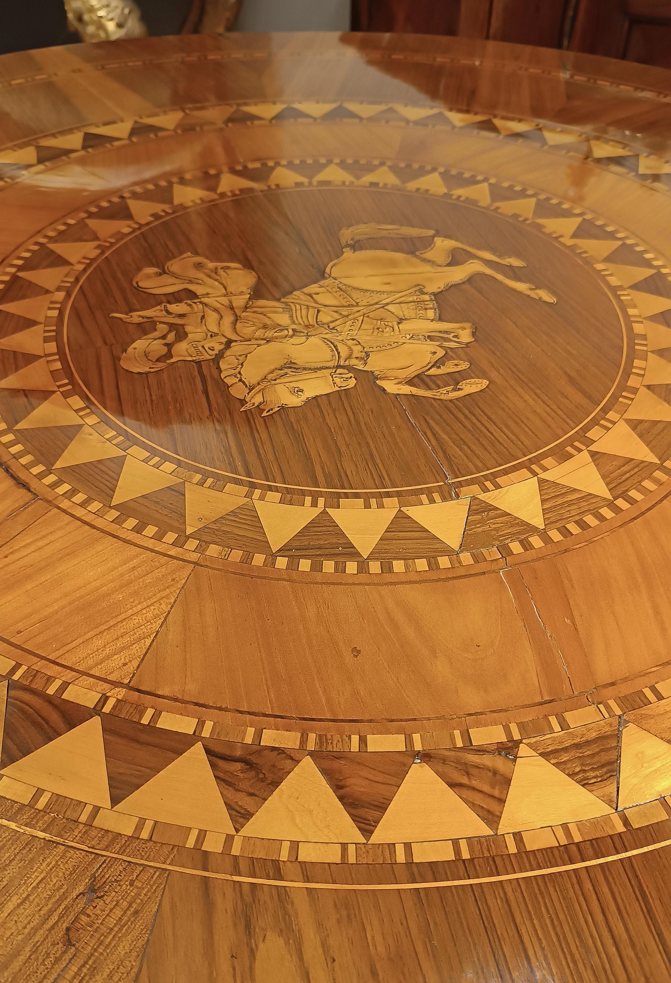 PRIMERA MITAD DEL SIGLO XIX MESA ROLO ENLAIDADA en venta 5