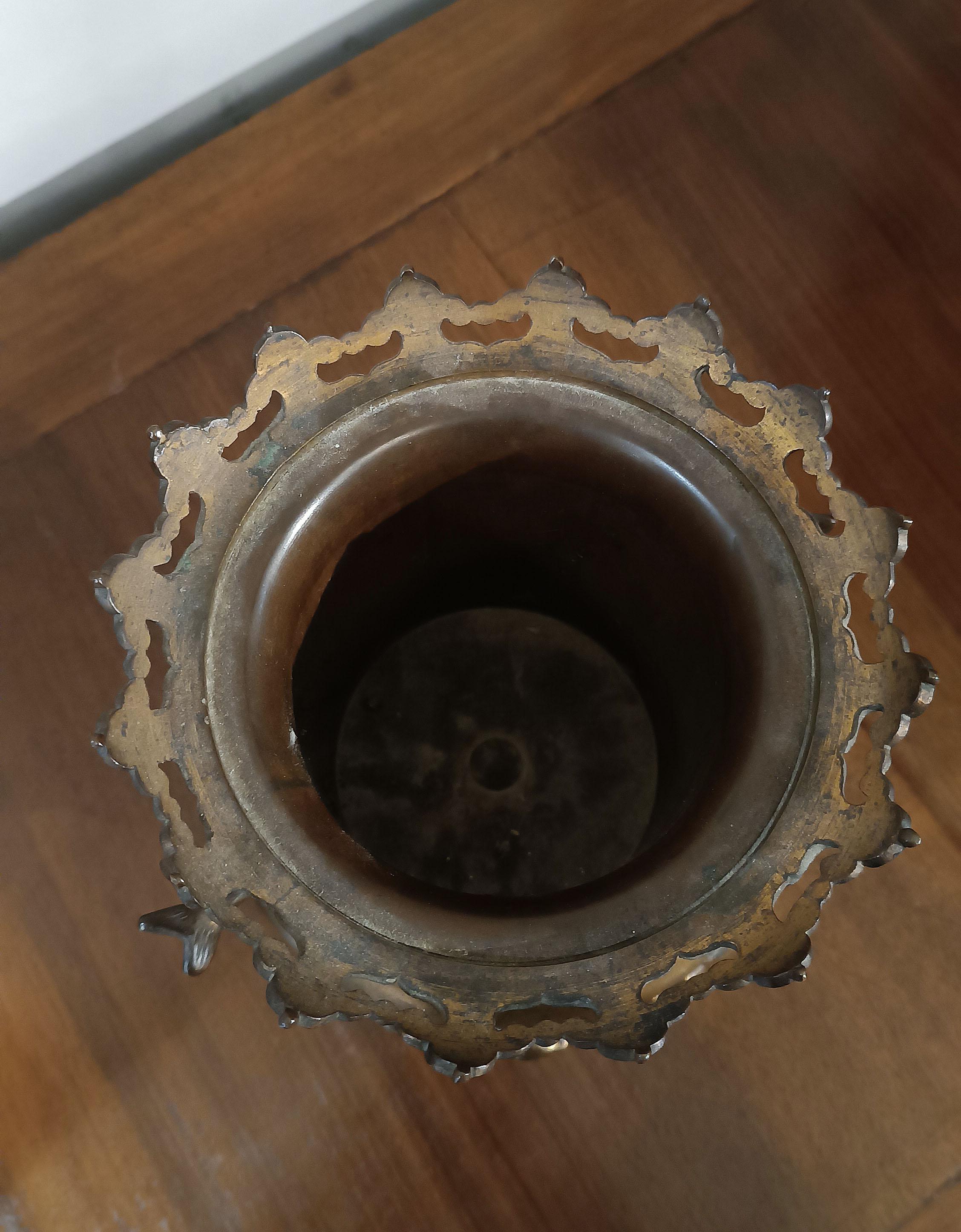 FIRST HALF OF THE 19th CENTURY JAPANESE BRONZE BRAZIER in vendita 2