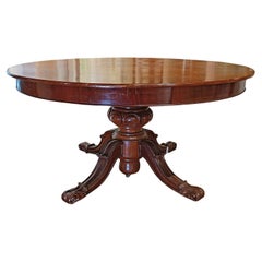 FIRST HALF OF THE 19th CENTURY LOUIS PHILIPPE OVAL TABLE IN WALNUT