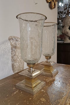 FIRST HALF OF THE 19th CENTURY PAIR OF CANDLESTICKS