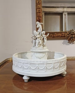 CENTRODIVANO IN PORCELLANA DELLA PRIMA METÀ DEL XIX SECOLO