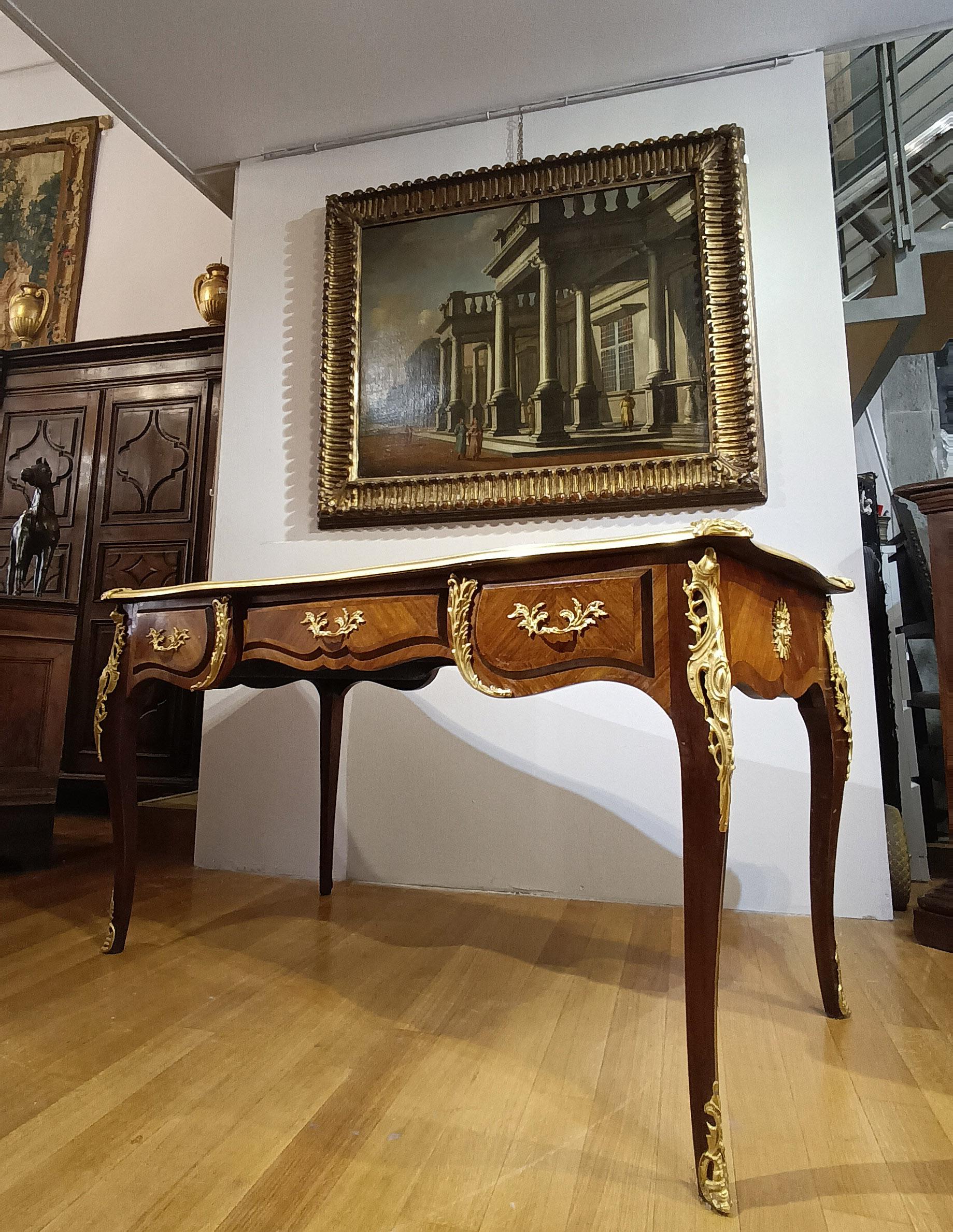 FIRST HALF OF THE 19th CENTURY PRESIDENTIAL DESK in vendita 3