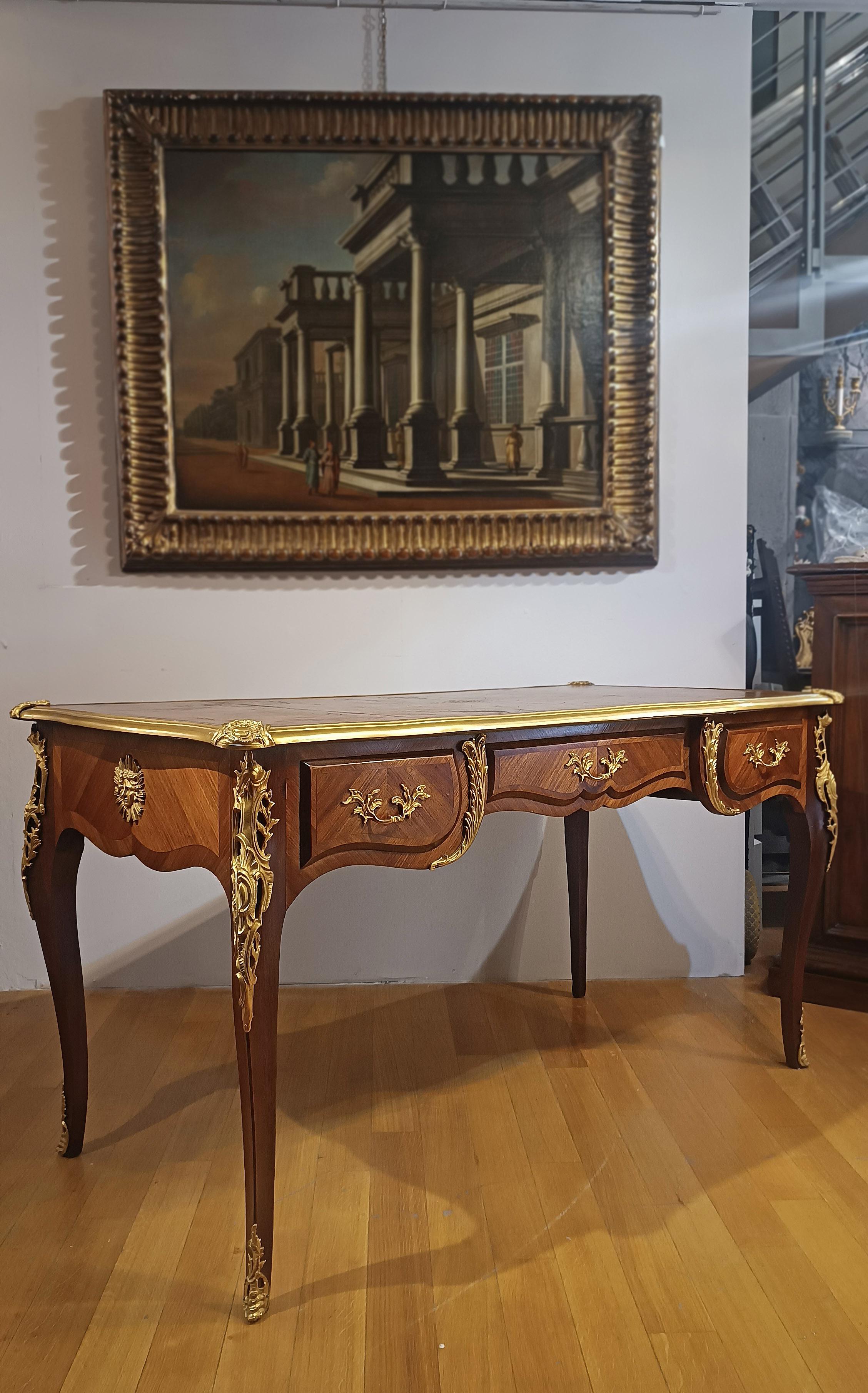 Stile impero FIRST HALF OF THE 19th CENTURY PRESIDENTIAL DESK in vendita