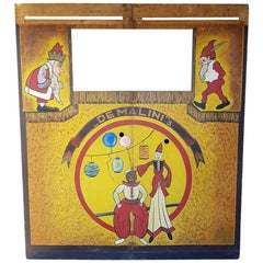 First Half of the 20th Century Large Size Dutch Hand Puppet Theatre