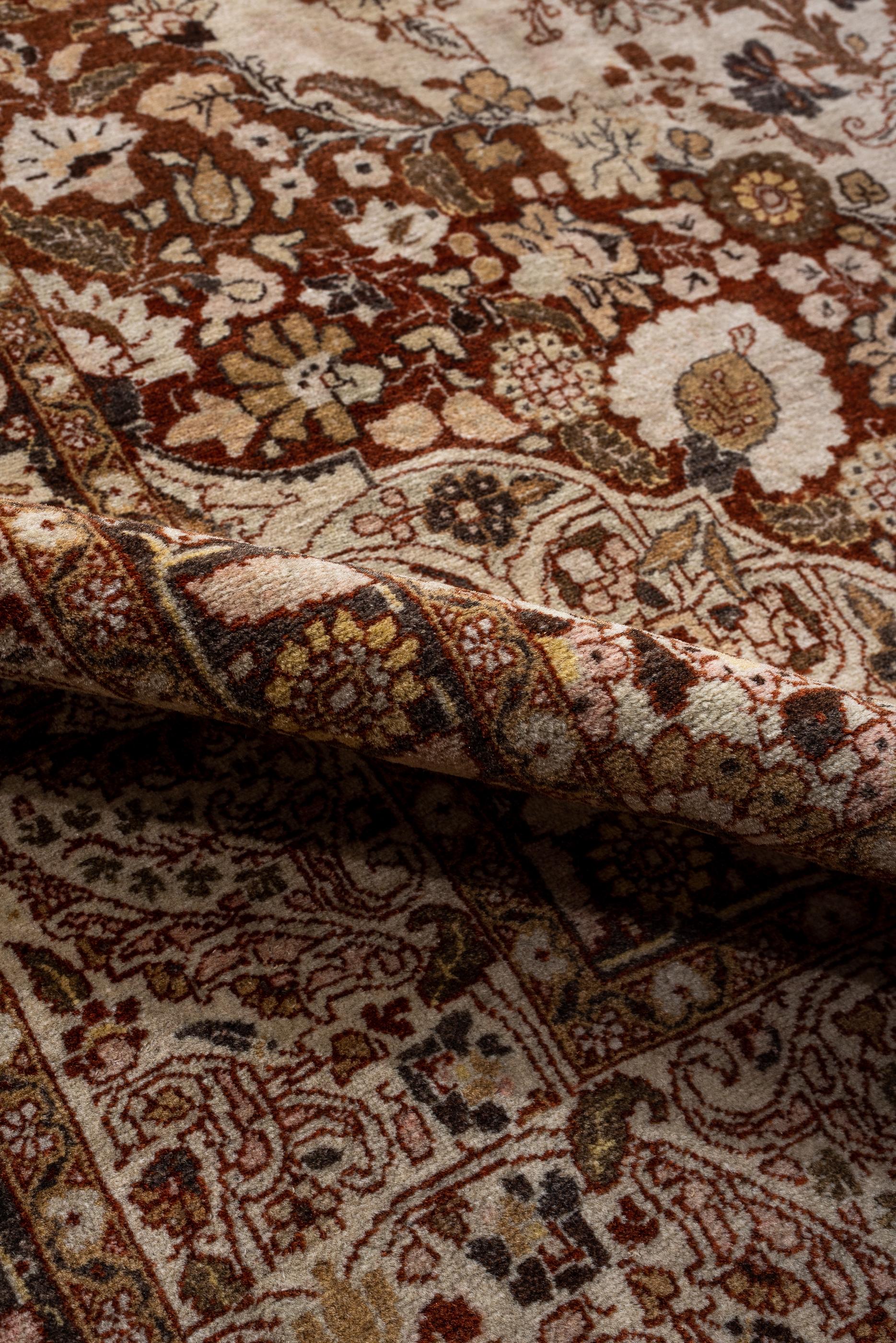 Wool First Half Twentieth Century Antique Tabriz For Sale