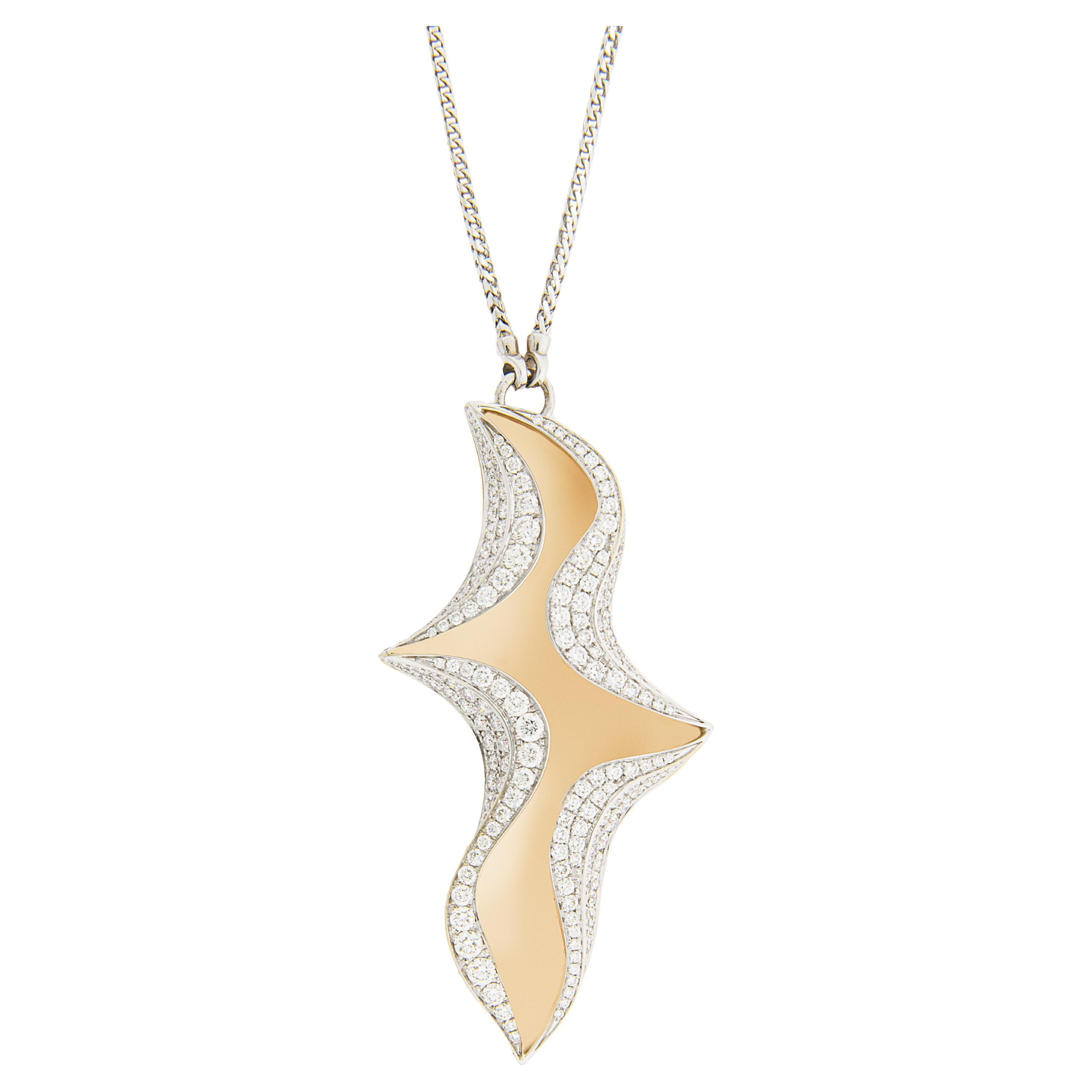 “First Kiss” Love Collection Necklace 18k Rose
White Gold
Brilliants.