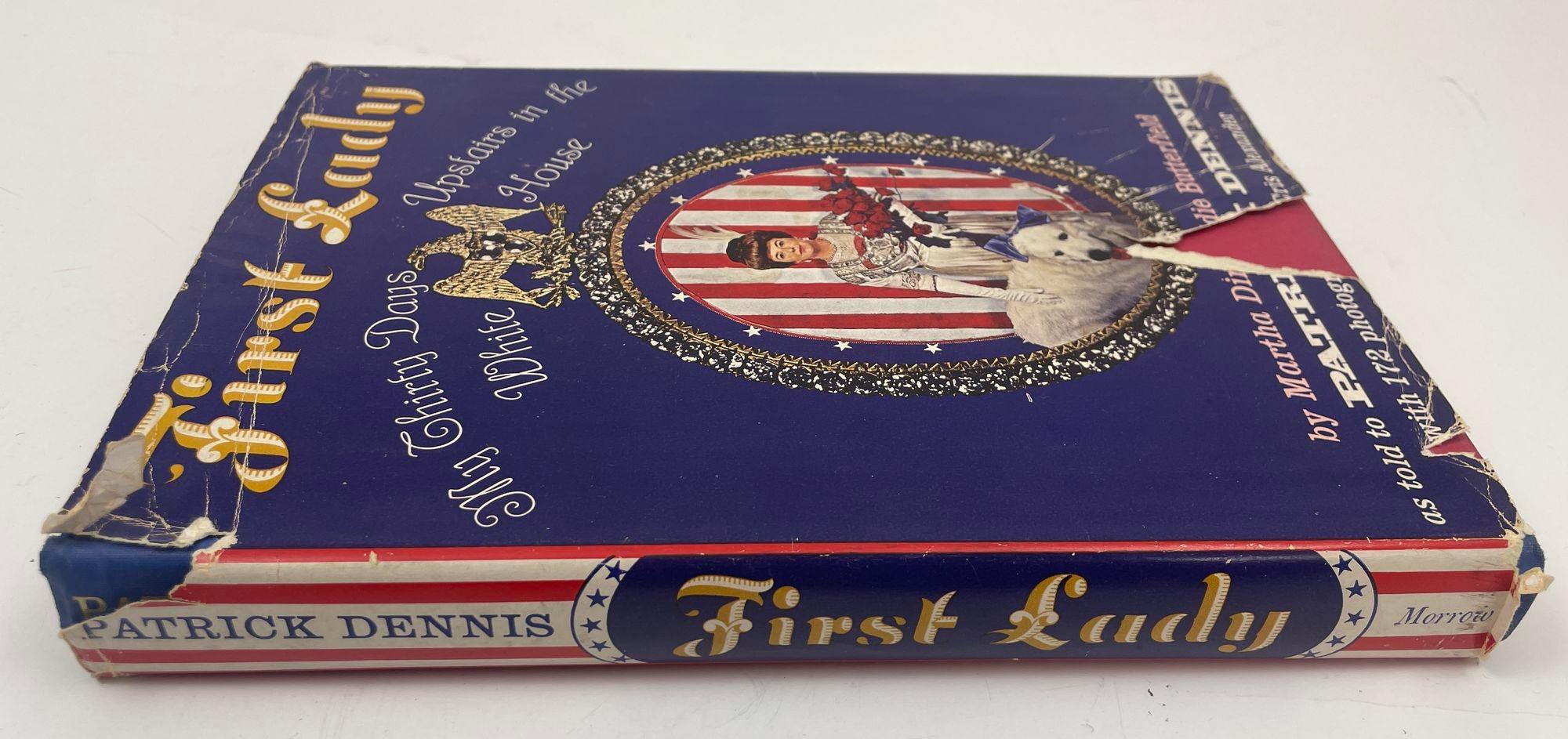 
Vintage collectible book, First Lady: My Thirty Days Upstairs in the White House Hardcover – January 1, 1964.
Title: First Lady : My Thirty Days Upstairs in the White house.
by Martha Dinwiddie Butterfield (Author), Chris Alexander