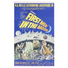 First Men in the Moon 1964 U.S. One Sheet Film Poster