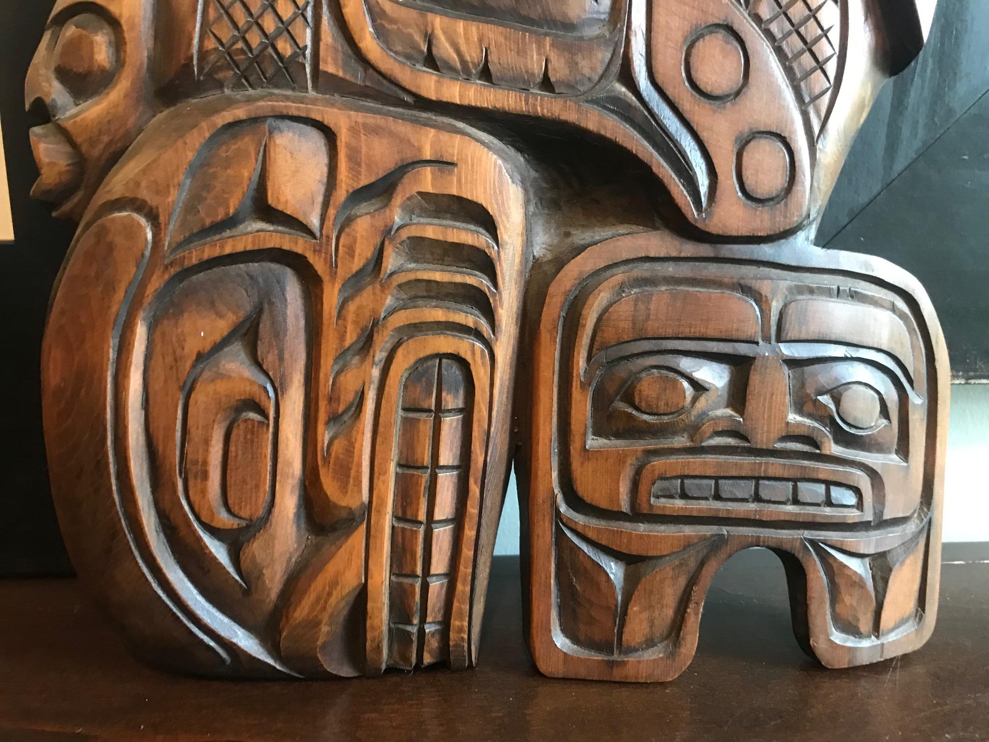 pacific northwest wood carving