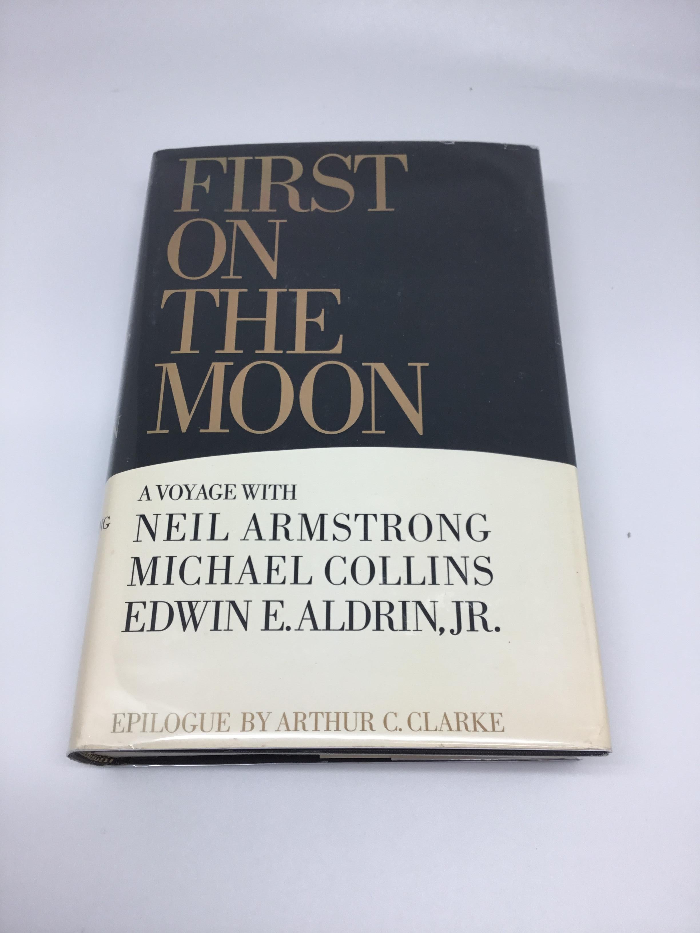 American First on the Moon: a Voyage, First Edition, Includes Buzz Aldrin Signature, 1970