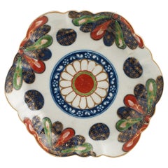 Antique First Period Worcester Japan Fan Pattern Teapot Stand c1770