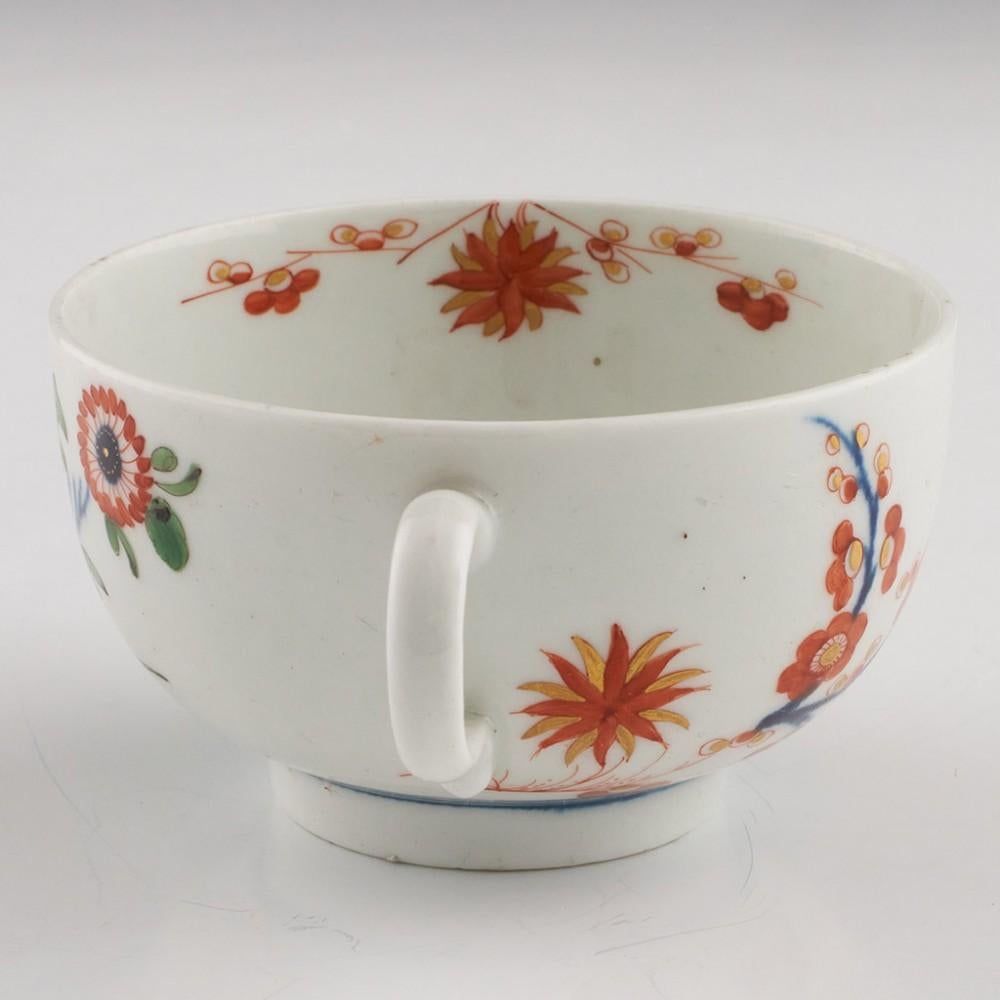 First Period Worcester Porcelain Kempthorne Pattern Trio c1770 For Sale 11