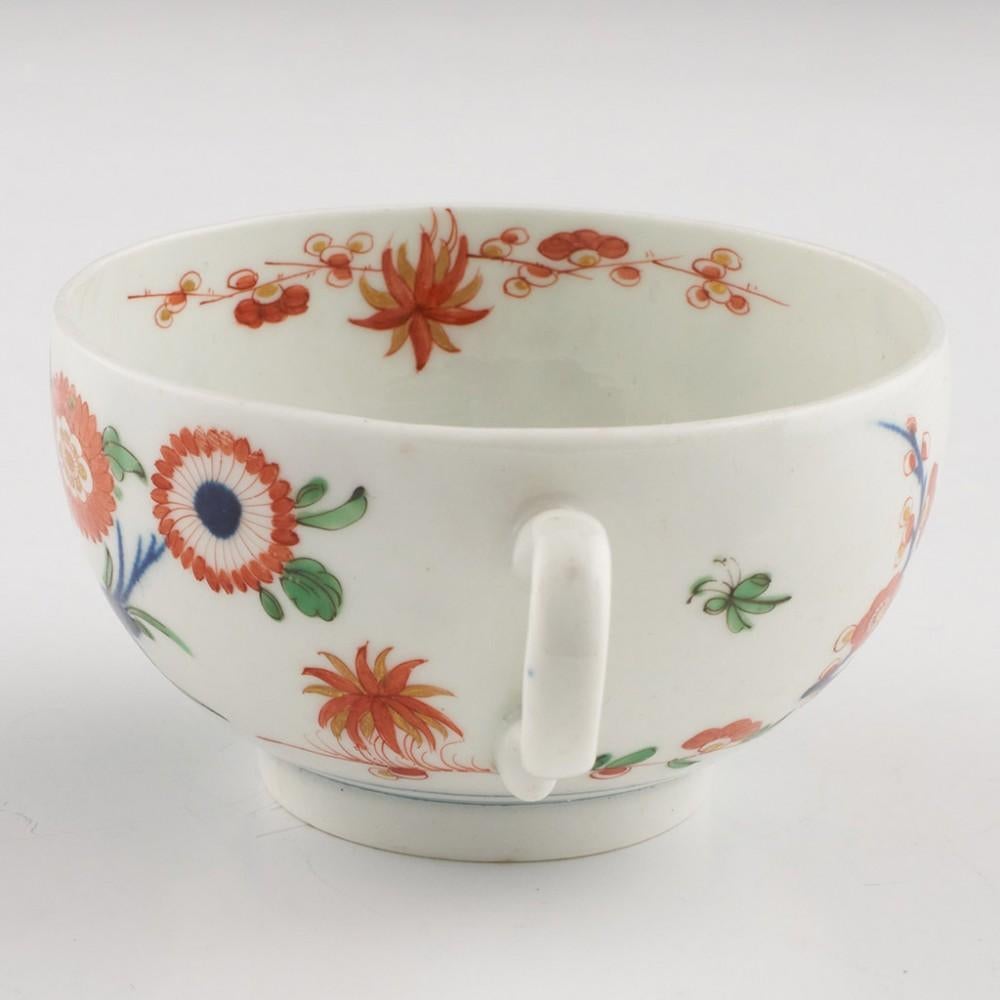 First Period Worcester Porcelain Kempthorne Pattern Trio c1770 For Sale 12