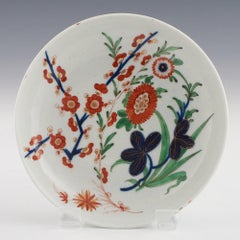 First Period Worcester Porcelain Kempthorne Pattern Trio c1770