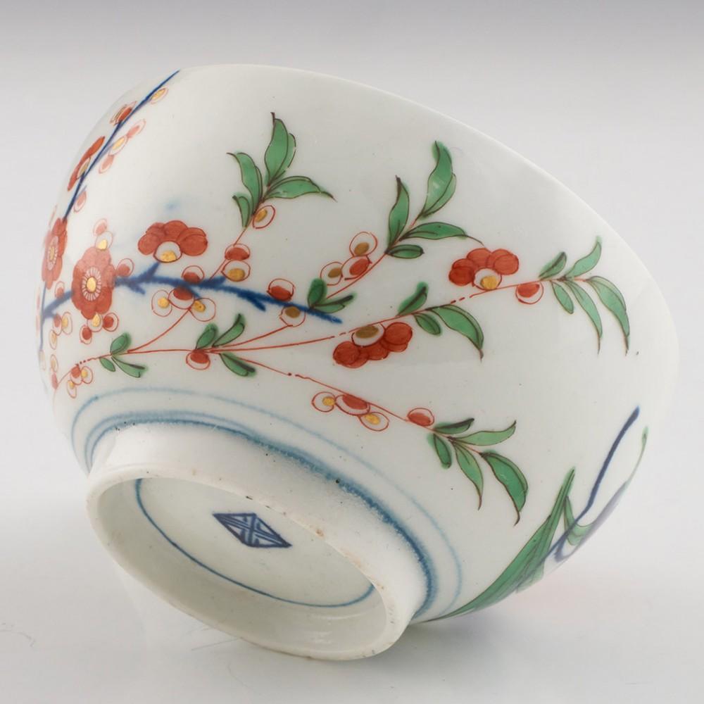 Primer Periodo Worcester Porcelana Patrón Kempthorne Trío c1770 en venta 14