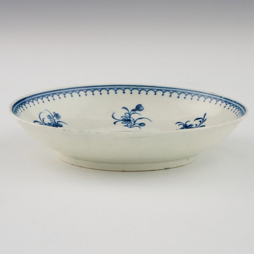 First Period Worcester Porcelain Waiting Chinaman Pattern Tea Bowl and ...