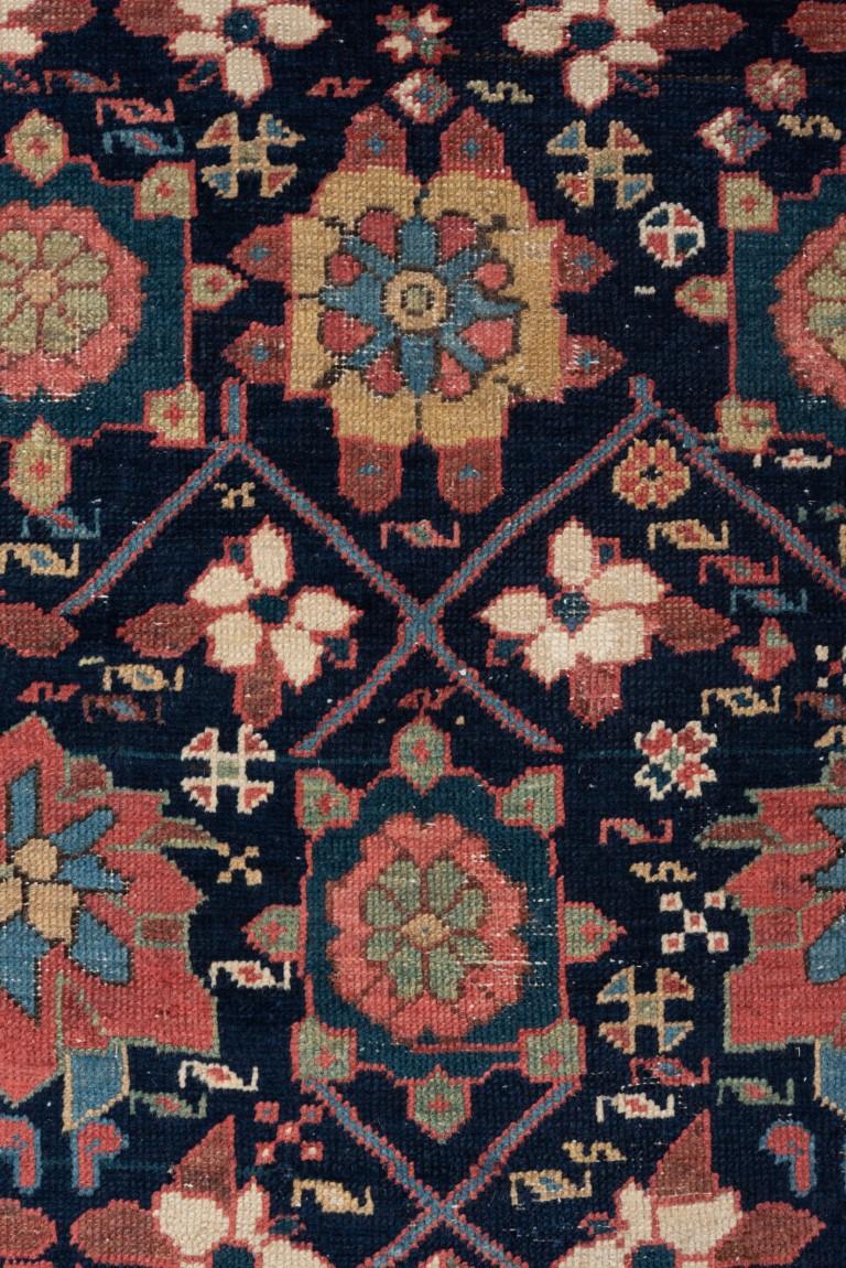 Hand-Knotted First Quarter 20th Century Varamin Runner For Sale