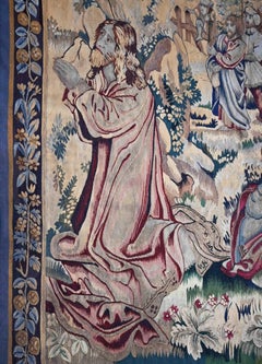 First Station, Jesus In Agony In The Garden Of Olives, French Tapestry - N 1566