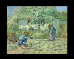 First Steps, after Impressionist Oil Painting by Vincent Van Gogh
