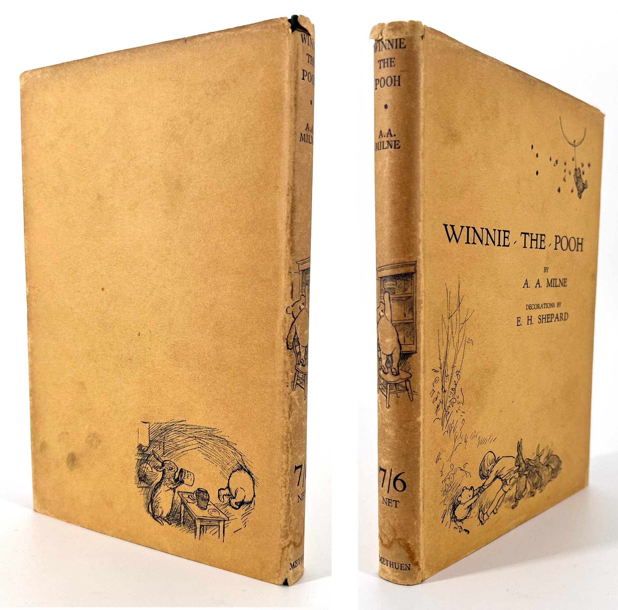 First Trade Edition of Winnie-the-Pooh signed by Author & Illustrator, with Orig For Sale 2