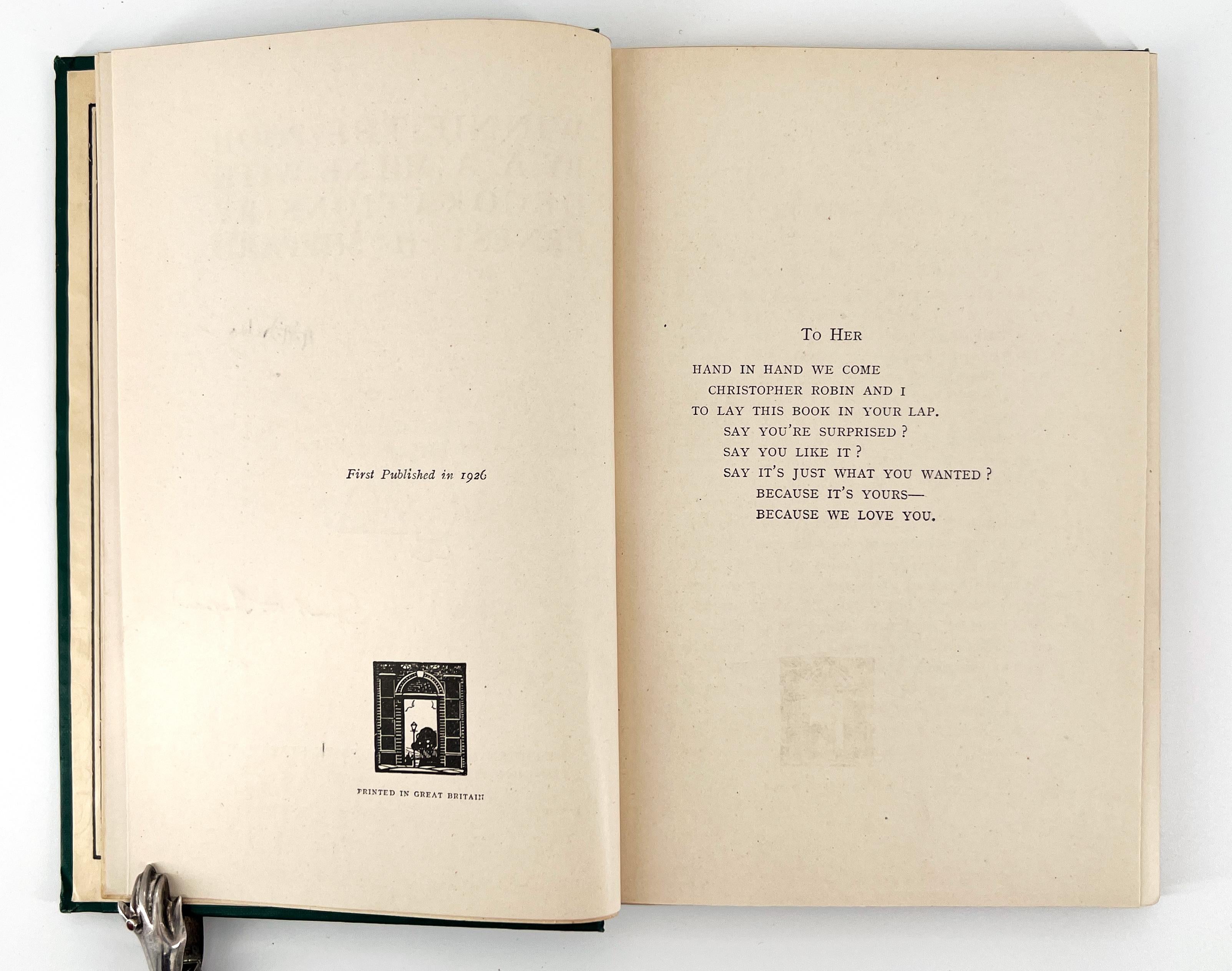 author of winnie the pooh