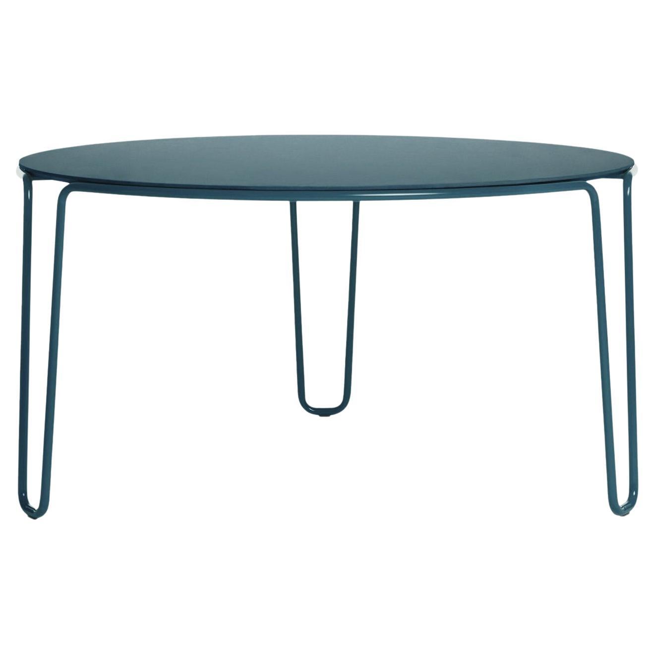 First Turquoise Table by Baldessari & Baldessari For Sale