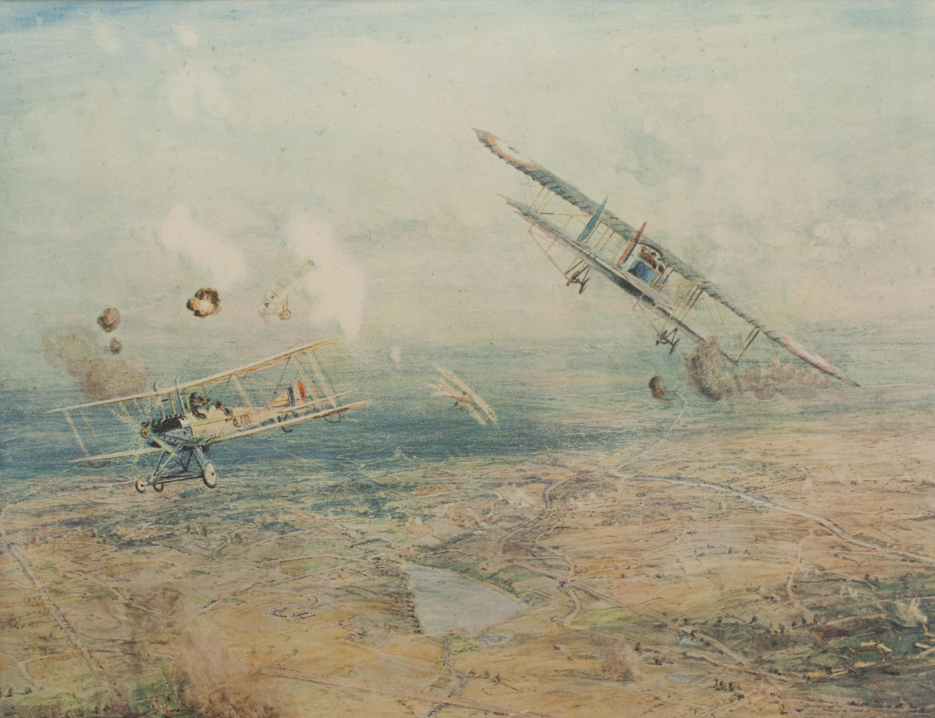 First World War Print, The Ypres Salient - W L Wylie In Good Condition For Sale In Oxfordshire, GB