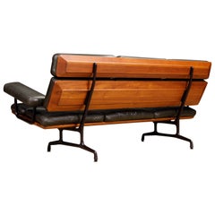 First Year Production "Three-Seat Sofa" by Charles Eames for Herman Miller, 1984