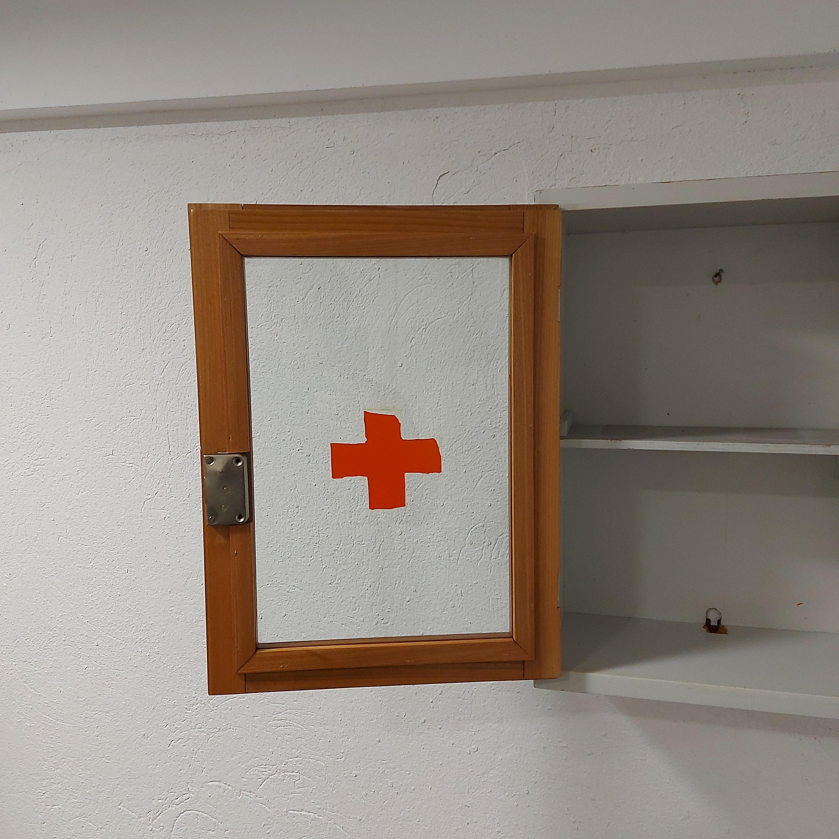 Late 20th Century Firstaid Cabinet 1970s For Sale