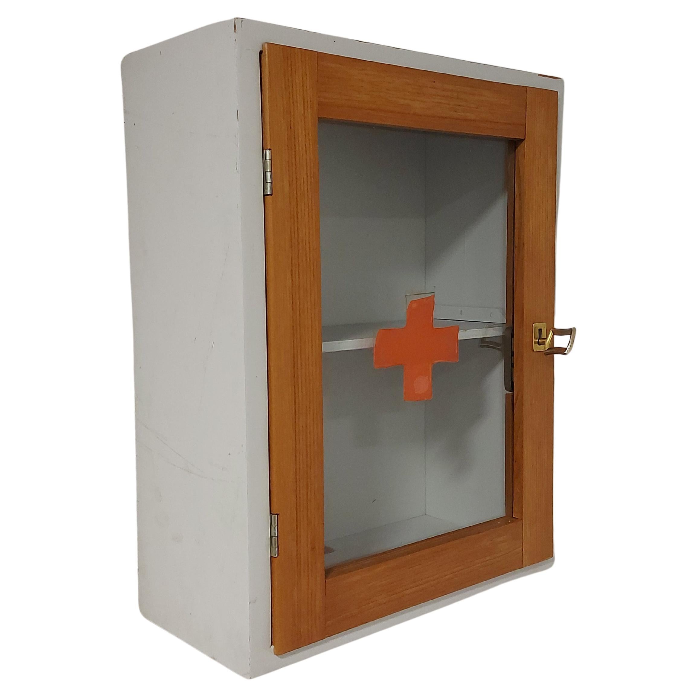 Firstaid Cabinet 1970s For Sale