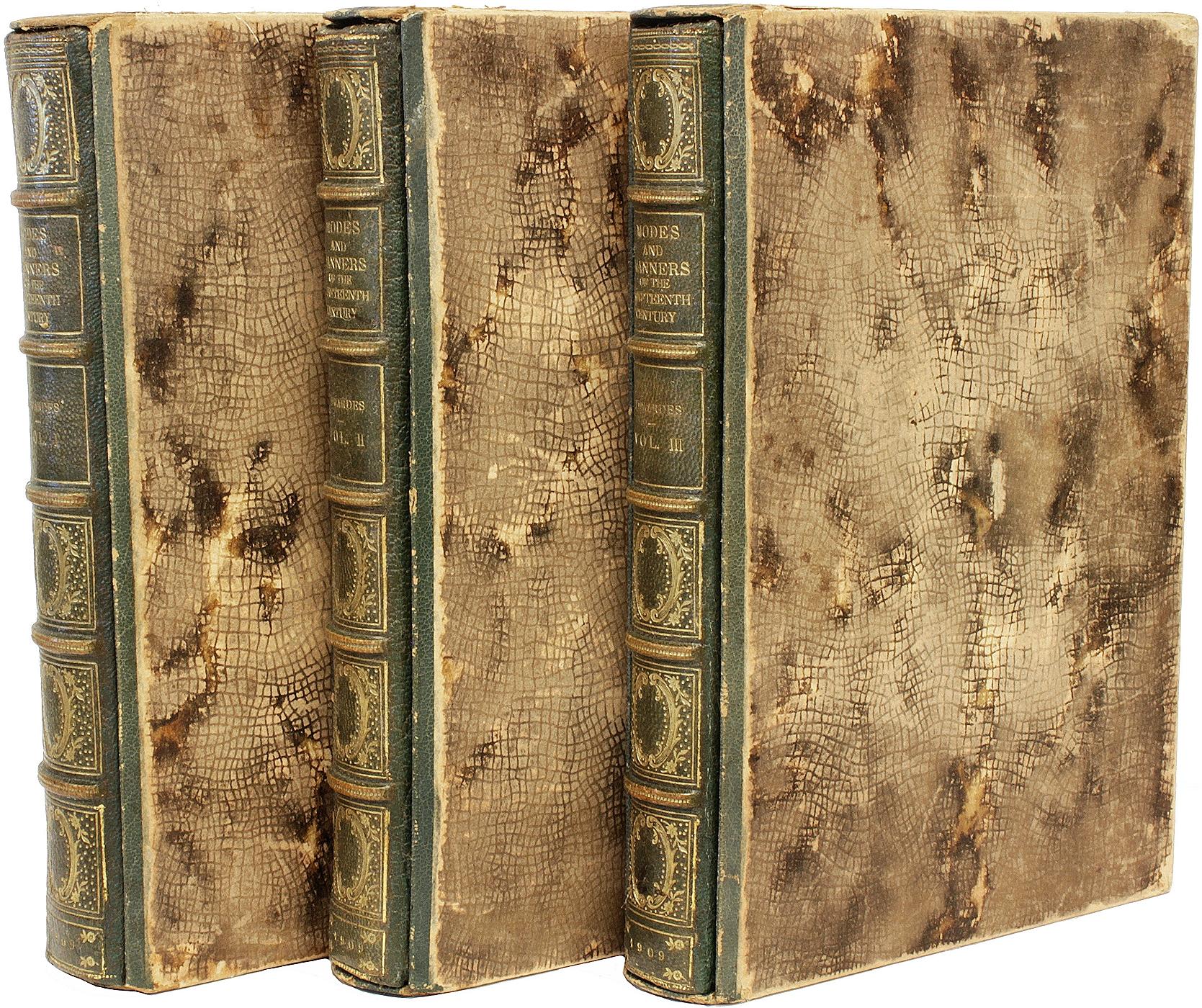 FISCHEL. Modes et manières du dix-neuvième siècle. DANS LES FIXATIONS COSWAY ! en vente 1