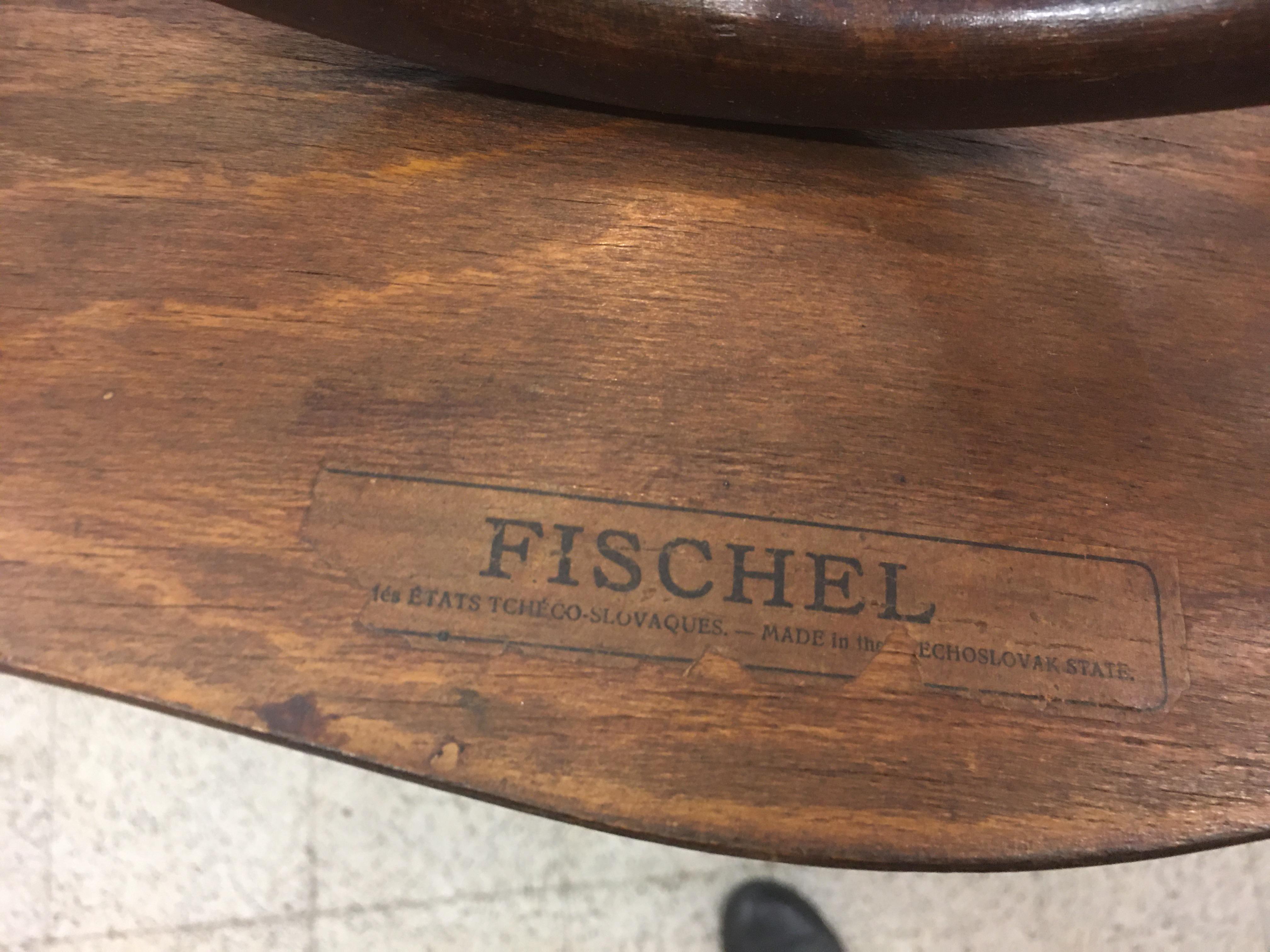 Fischel, Shoe Stool, Viennese Secession, circa 1880 For Sale 2