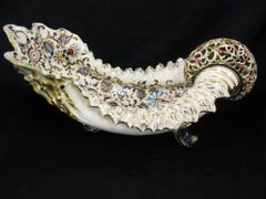 Fischer Budapest Majolica Jardinière Centerpiece Hungarian Art Pottery 19th C