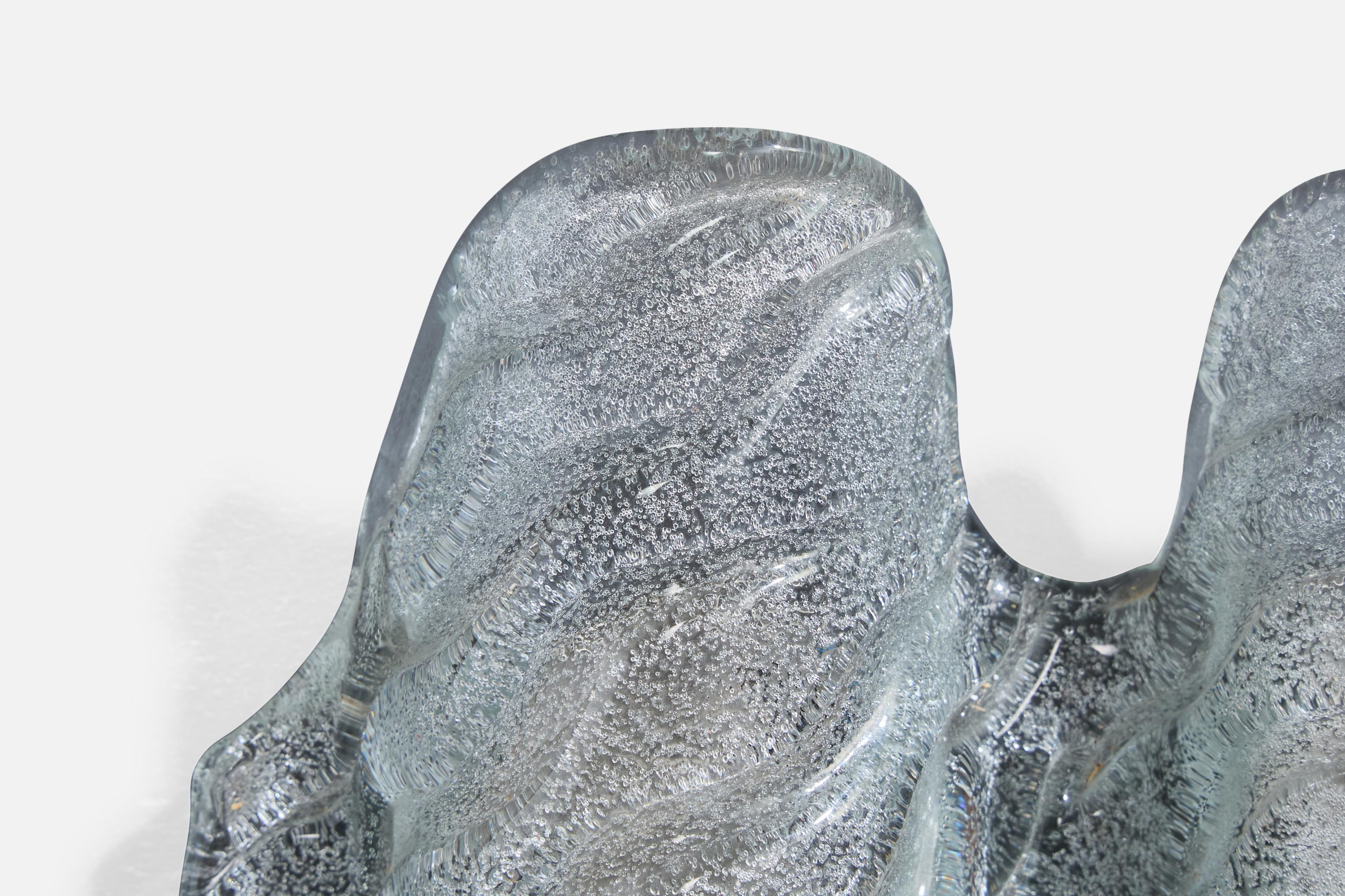 Fischer Leuchten, Aplique, Vidrio, Metal, Alemania, Década de 1960 en venta 1