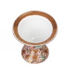 Fischer Vilmos Floral Decorated Porcelain Eggcup, circa 1890