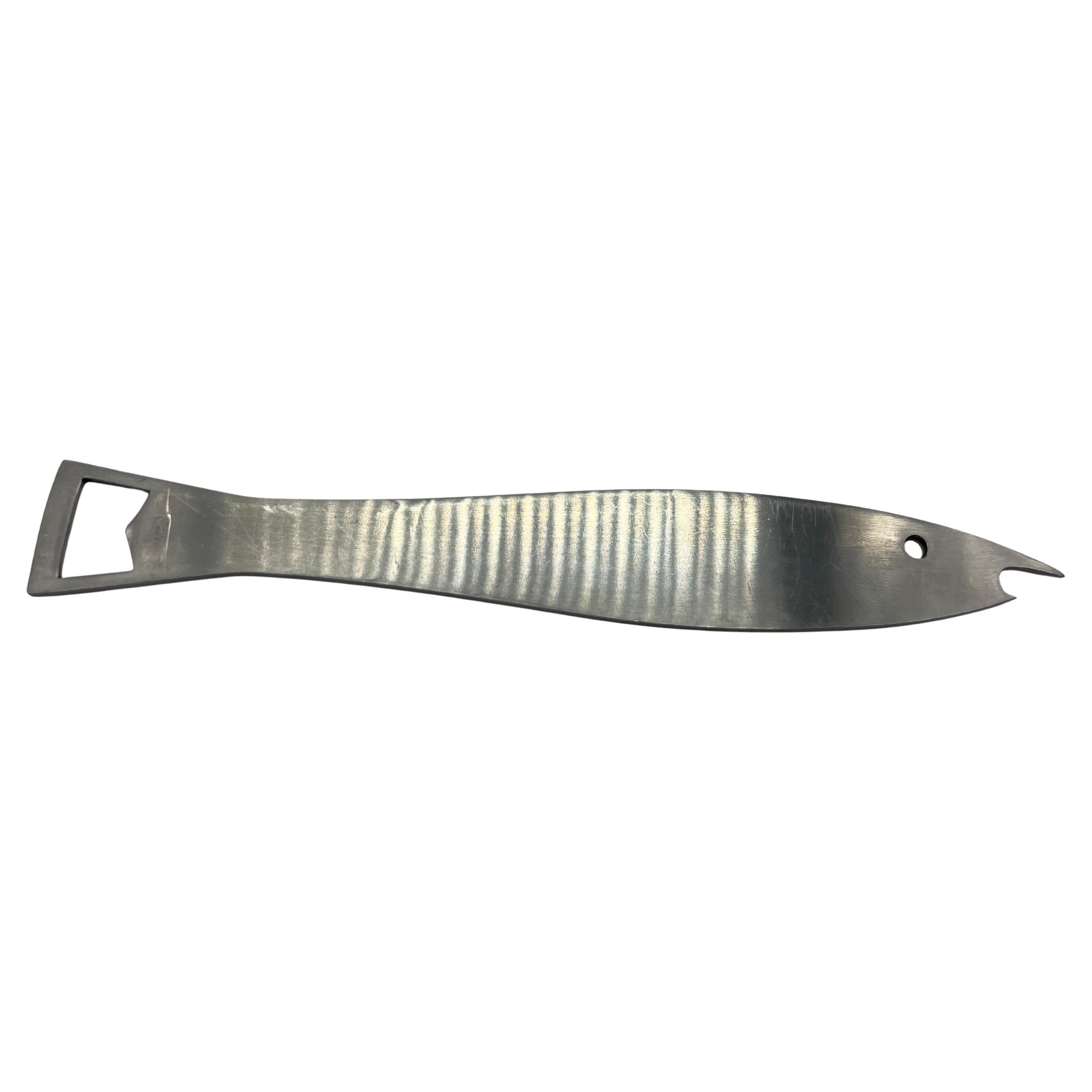 A bottle opener by Carl Auböck in shape of a fish.